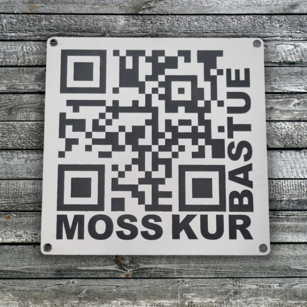 qr code skilt