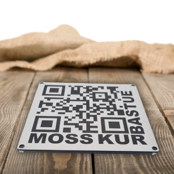 qr code skilt